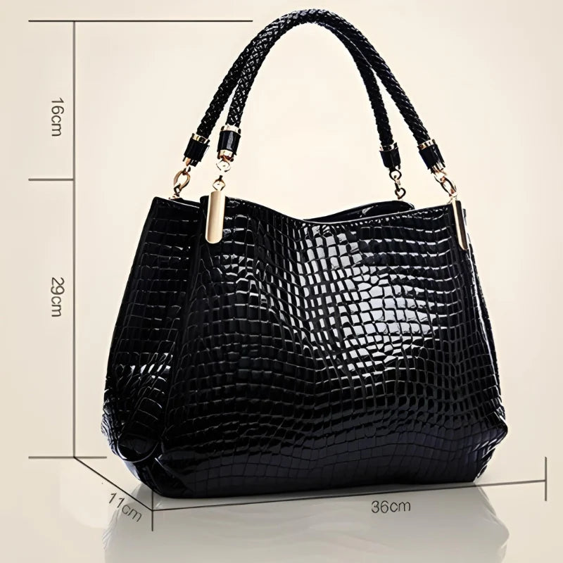 Denise - Crocodile handbag