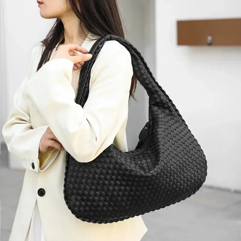 Lila - Woven tote bag