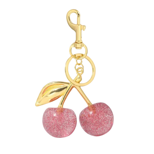 Cherry bag charm