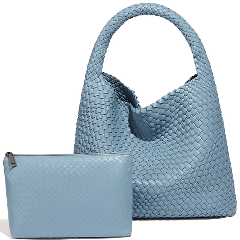 Louane - Woven hobo bag