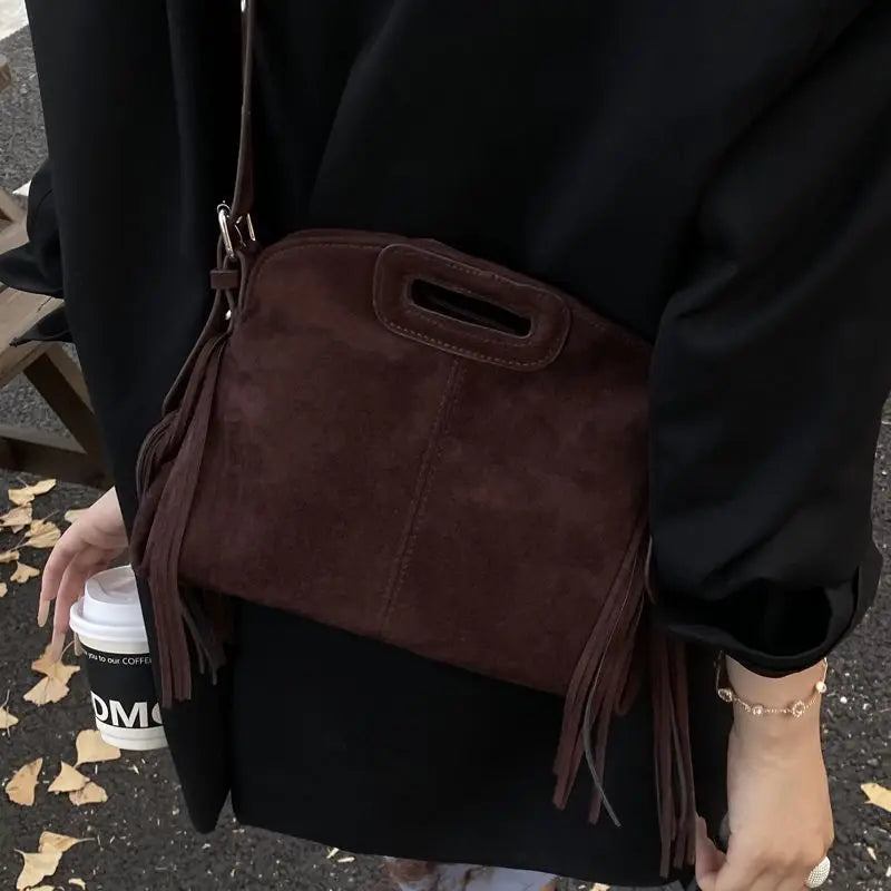 Athénaïs - Fringe shoulder bag