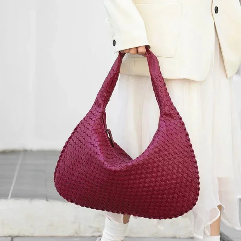 Lila - Woven tote bag