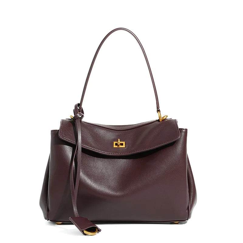 Sienna - Turn lock shoulder bag