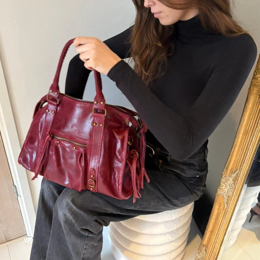 Evaëlle - Studded shoulder bag