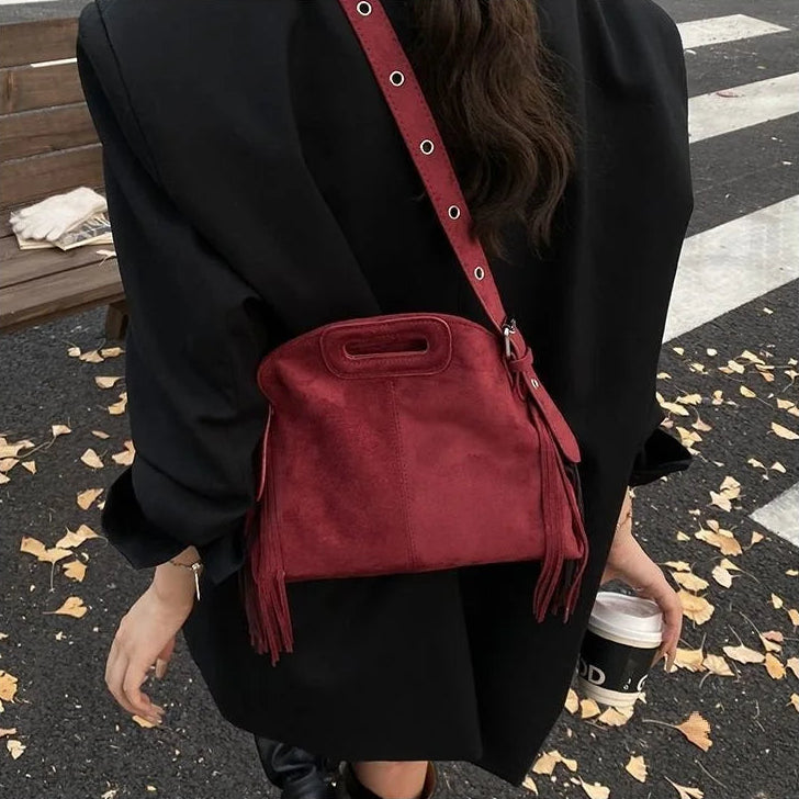 Athénaïs - Fringe shoulder bag