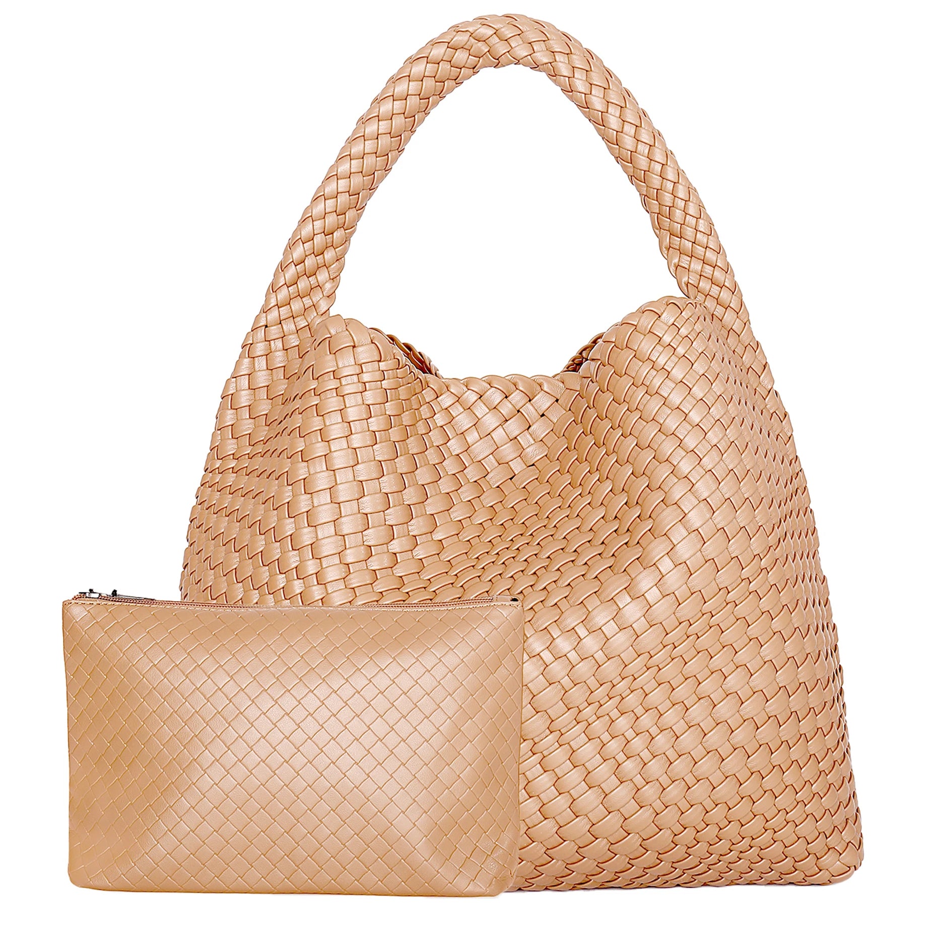 Louane - Woven hobo bag