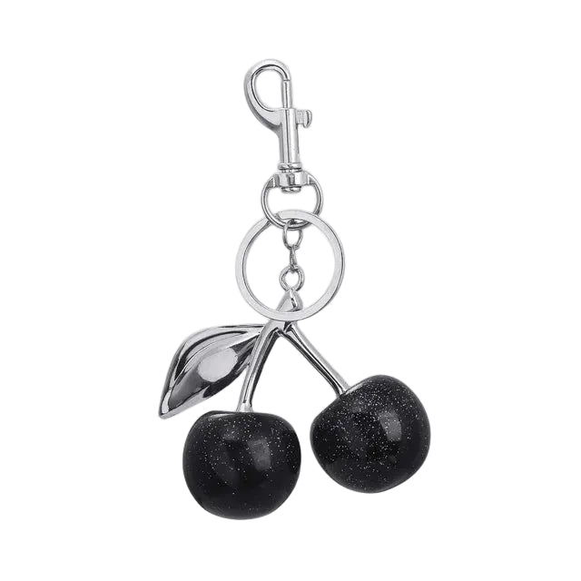 Cherry bag charm