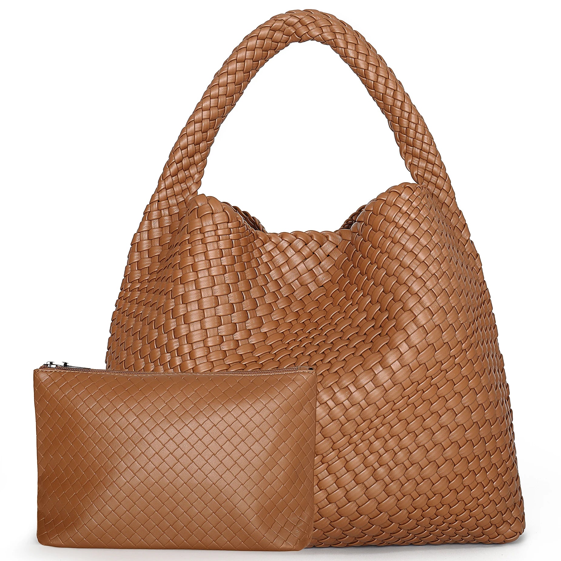 Louane - Woven hobo bag