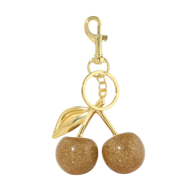 Cherry bag charm