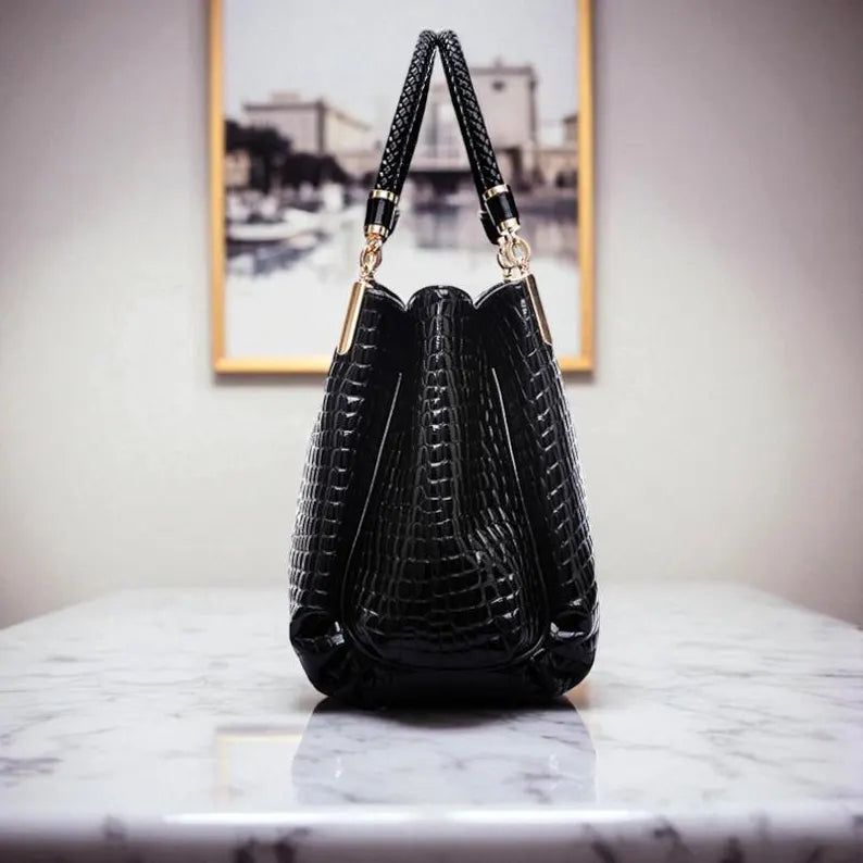 Denise - Crocodile handbag