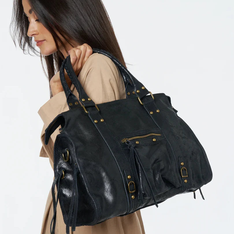 Evaëlle - Studded shoulder bag